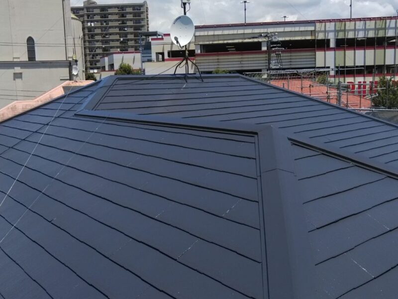 S様邸 屋根塗装工事-施工事例・神戸の方にもおすすめ