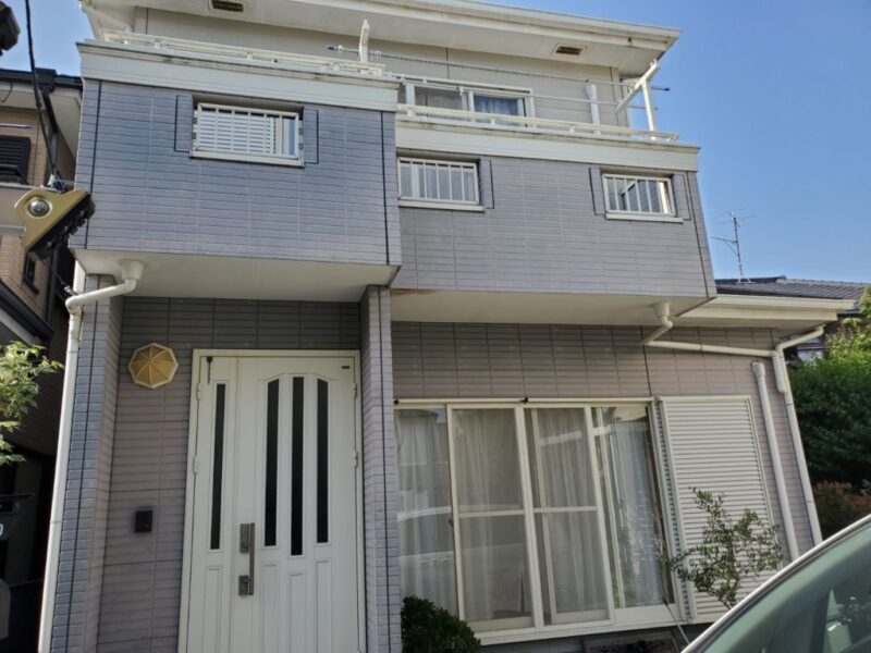 S様邸 外壁・付帯部塗装・屋根カバー工法・バルコニー防水工事-施工事例・神戸の方にもおすすめ