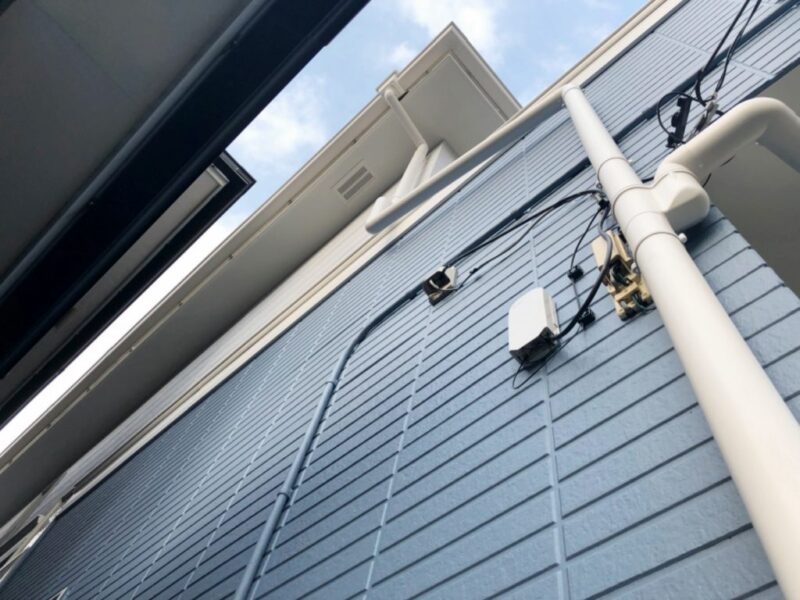 S様邸 外壁・付帯部塗装・屋根カバー工法・バルコニー防水工事-施工事例・神戸の方にもおすすめ