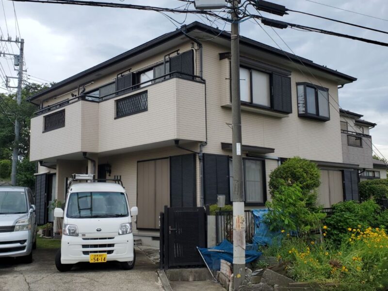 I様邸 外壁・屋根・付帯部塗装・バルコニー防水工事-施工事例・神戸の方にもおすすめ