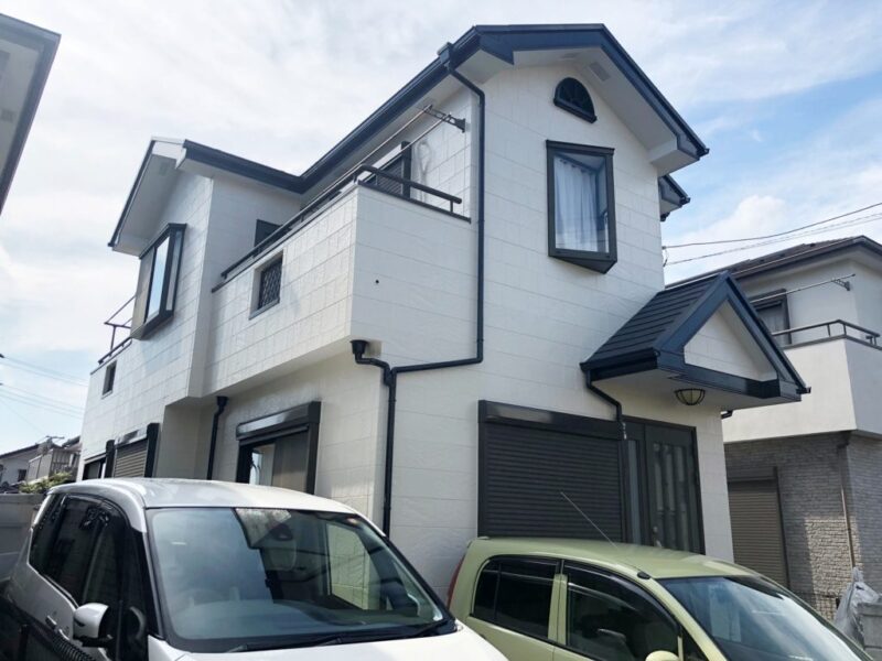 H様邸 外壁・屋根・付帯部塗装工事-施工事例・神戸の方にもおすすめ