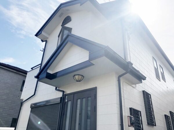 H様邸 外壁・屋根・付帯部塗装工事-施工事例・神戸の方にもおすすめ