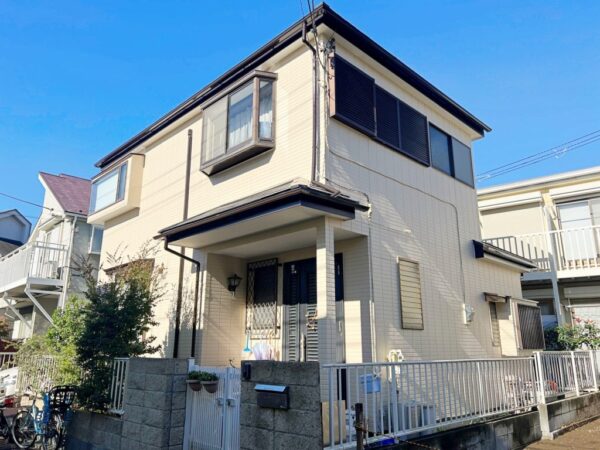 U様邸 外壁・屋根・付帯部塗装・バルコニー防水工事-施工事例・神戸の方にもおすすめ