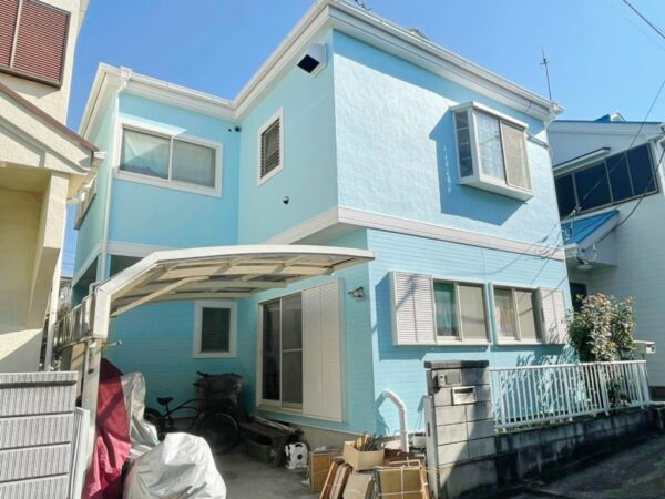 O様邸 外壁・屋根・付帯部塗装工事-施工事例・神戸の方にもおすすめ