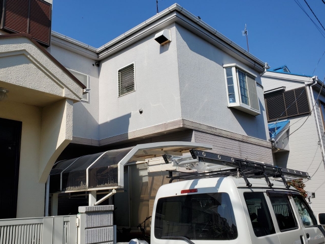 O様邸 外壁・屋根・付帯部塗装工事-施工事例・神戸の方にもおすすめ