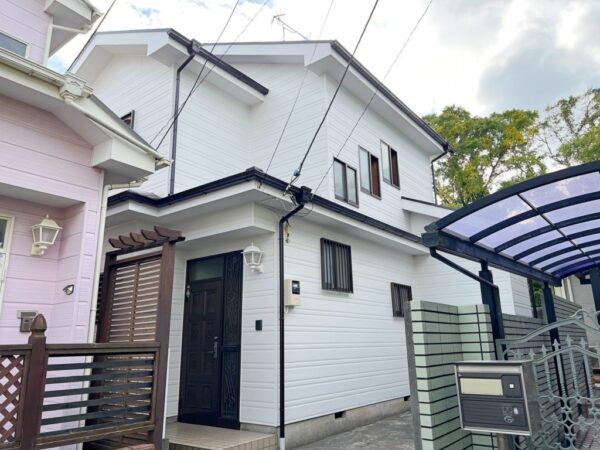 Y様邸 外壁・屋根・付帯部塗装工事-施工事例・神戸の方にもおすすめ