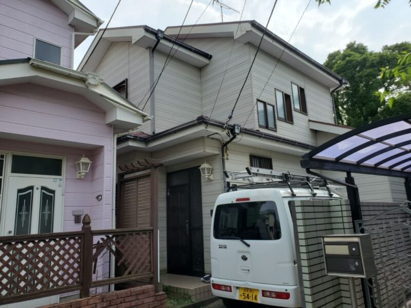 Y様邸 外壁・屋根・付帯部塗装工事-施工事例・神戸の方にもおすすめ