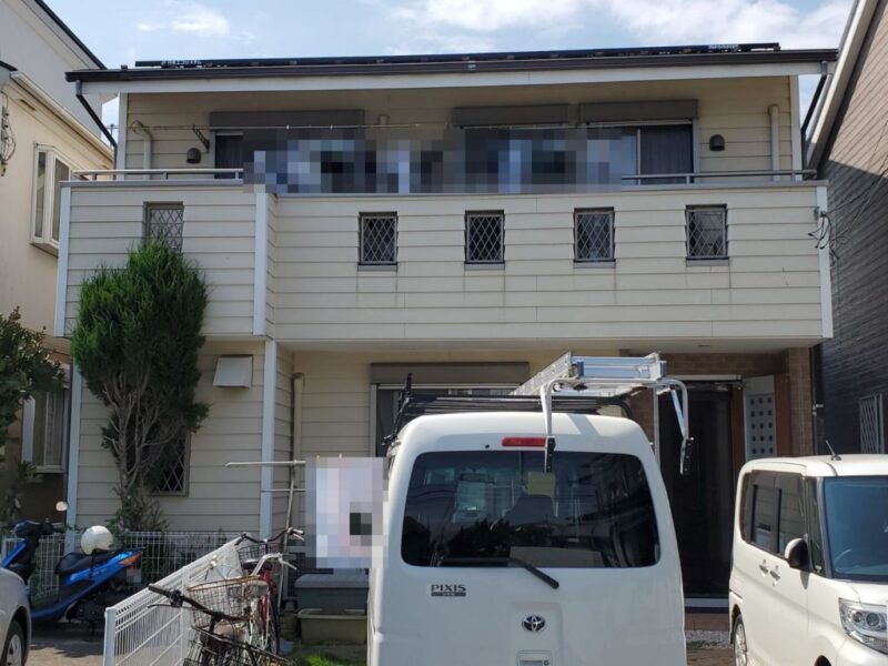 K様邸 外壁・屋根・付帯部塗装工事・バルコニー防水工事-施工事例・神戸の方にもおすすめ