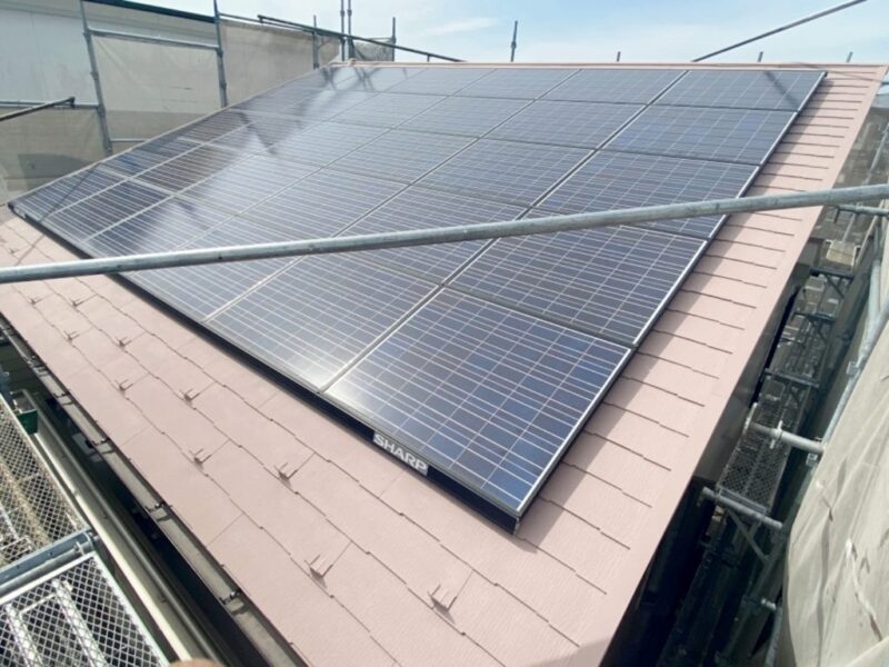 K様邸 外壁・屋根・付帯部塗装工事・バルコニー防水工事-施工事例・神戸の方にもおすすめ