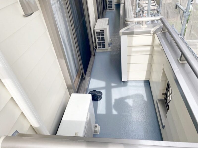 K様邸 外壁・屋根・付帯部塗装工事・バルコニー防水工事-施工事例・神戸の方にもおすすめ