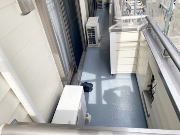 K様邸 外壁・屋根・付帯部塗装工事・バルコニー防水工事-施工事例・神戸の方にもおすすめ