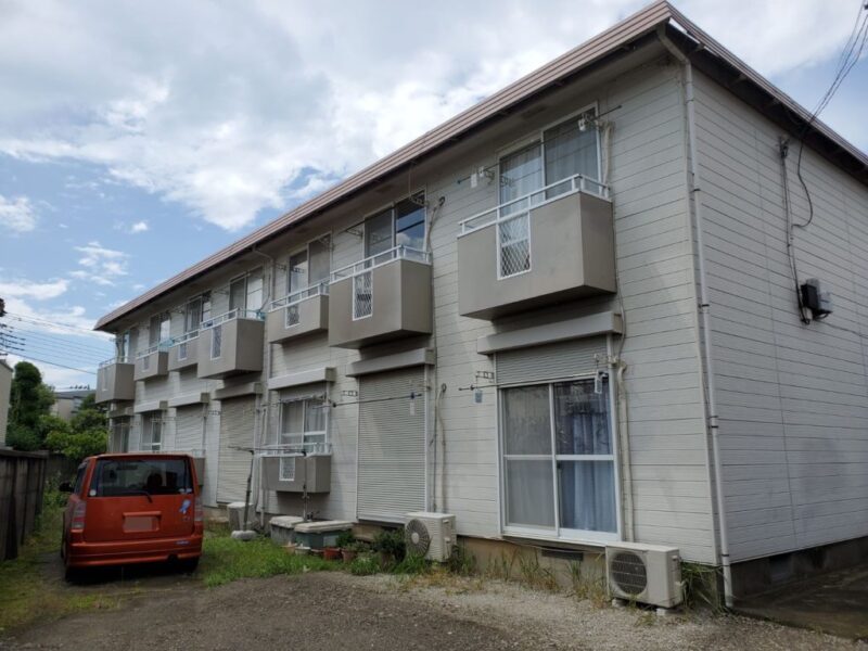 T様所有アパート 外壁・屋根・付帯部塗装・階段踏板防水工事-施工事例・神戸の方にもおすすめ