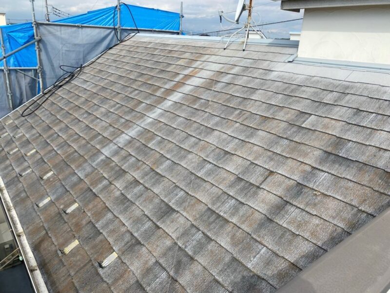 施工前 低汚染遮熱塗料で長期間美観を維持します!神戸の方におすすめです!