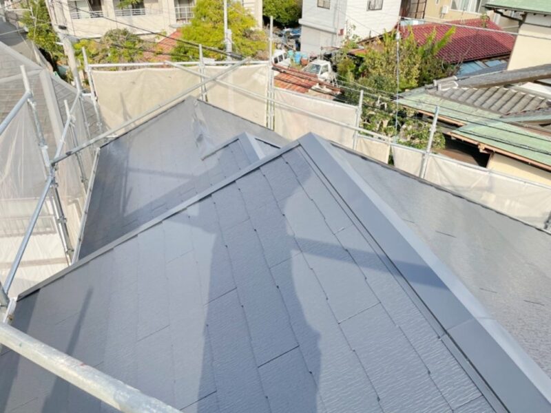 屋根・壁リフォーム A様邸 外壁・屋根・付帯部塗装・バルコニー防水工事-施工事例・神戸の方にもおすすめ