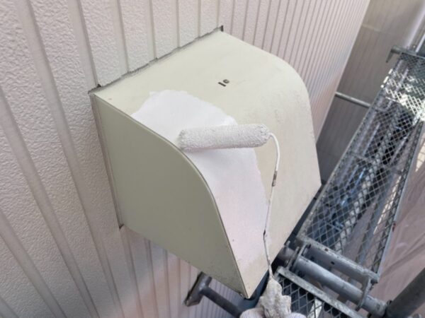 施工中写真 A様邸 外壁・屋根・付帯部塗装・バルコニー防水工事-施工事例・神戸の方にもおすすめ