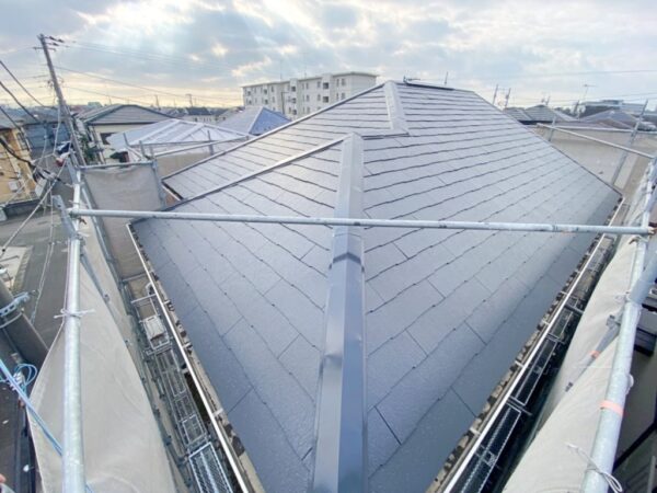 M様邸 外壁・屋根・付帯部塗装・バルコニー防水工事-施工後