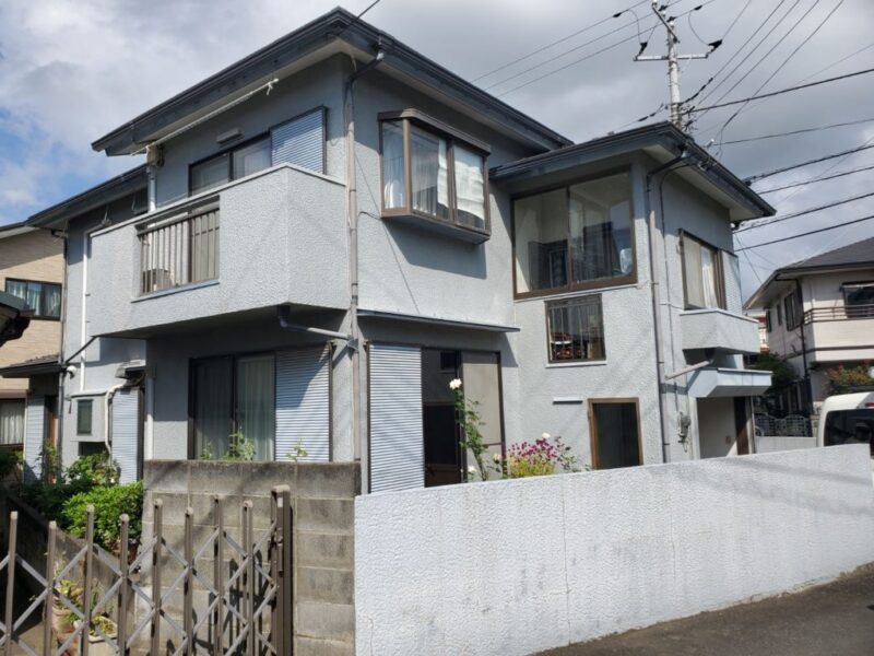 T様様邸 外壁・屋根・付帯部・バルコニー塗装工事-施工事例・神戸の方にもおすすめ