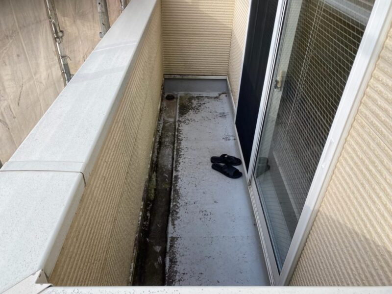 施工前 B様邸 外壁・屋根・付帯部・バルコニー防水工事-施工事例・神戸の方にもおすすめ