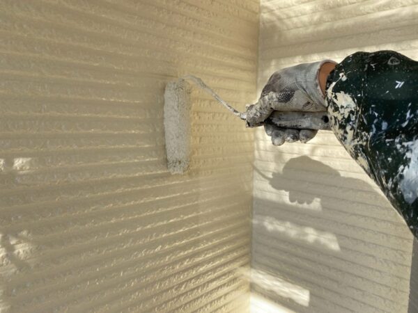 施工中写真 B様邸 外壁・屋根・付帯部・バルコニー防水工事-施工事例・神戸の方にもおすすめ