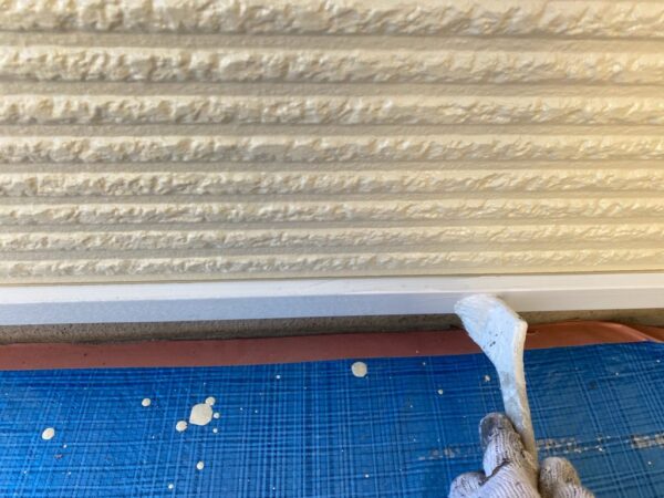 施工中写真 B様邸 外壁・屋根・付帯部・バルコニー防水工事-施工事例・神戸の方にもおすすめ