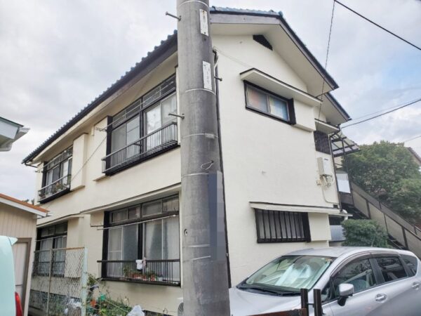 S様所有アパート 外壁・付帯部塗装工事-施工事例・神戸の方にもおすすめ