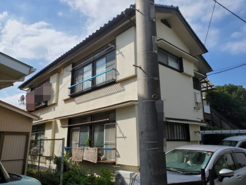 S様所有アパート 外壁・付帯部塗装工事-施工事例・神戸の方にもおすすめ