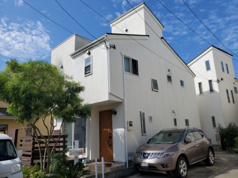 O様邸 外壁・屋根・付帯部塗装・バルコニー防水工事-施工前