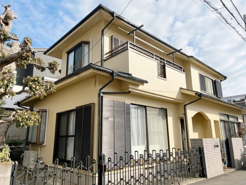 K様邸 外壁・屋根・付帯部塗装-施工事例・神戸の方にもおすすめ