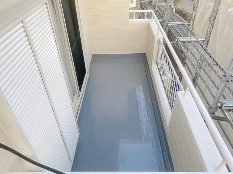 jirei-142-M様邸 外壁・付帯部塗装・バルコニー防水・屋根カバー工事-施工事例・神戸の方にもおすすめ