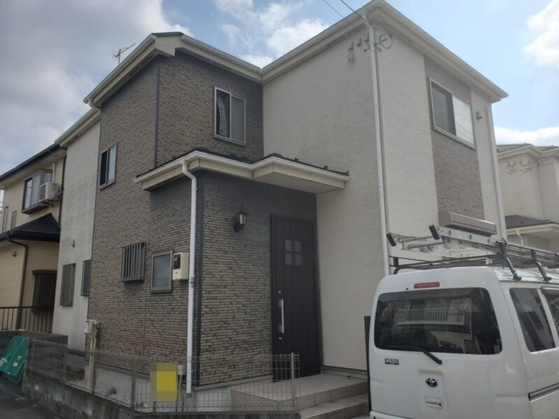 jirei-145-2 S様邸 外壁・屋根・付帯部塗装・バルコニー防水工事-施工前