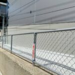 神戸塗装／外構フェンス塗装工事 施工事例