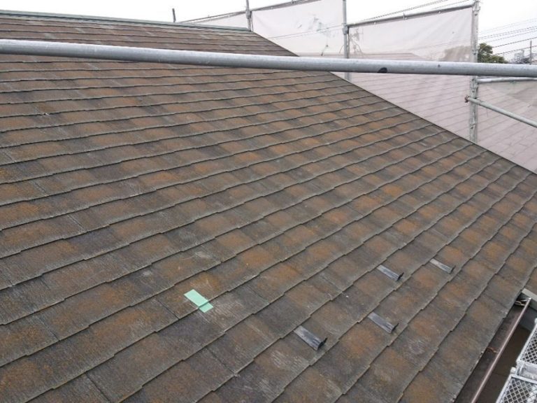H様邸 外壁・付帯部塗装・バルコニー防水・屋根葺き替え工事-施工前