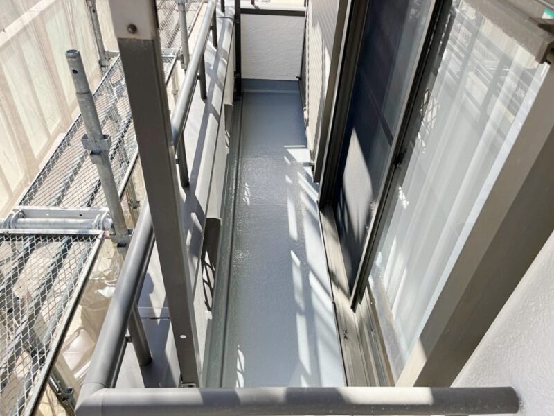 H様邸 外壁・付帯部塗装・バルコニー防水・屋根葺き替え工事-施工事例 神戸の方にもおすすめ