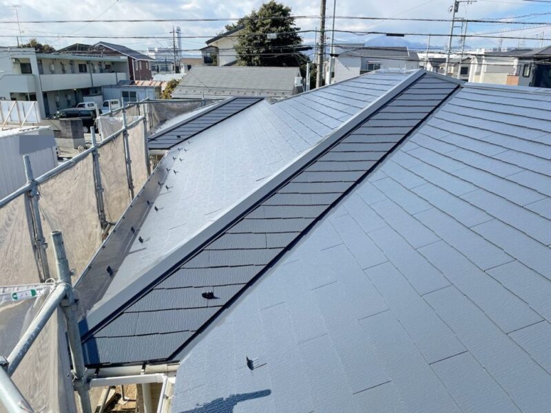 S様邸 屋根塗装・外壁シーリング打ち替え工事-施工事例 神戸の方にもおすすめ