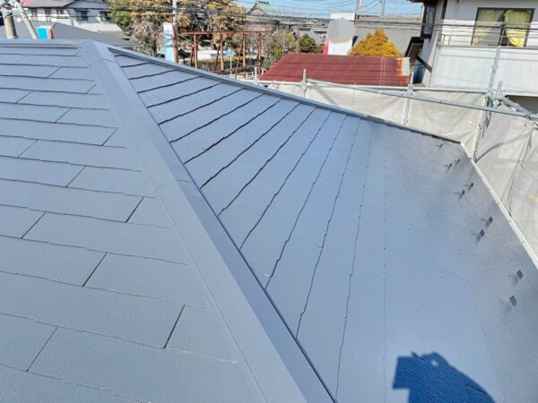 S様邸 屋根塗装・外壁シーリング打ち替え工事-施工事例