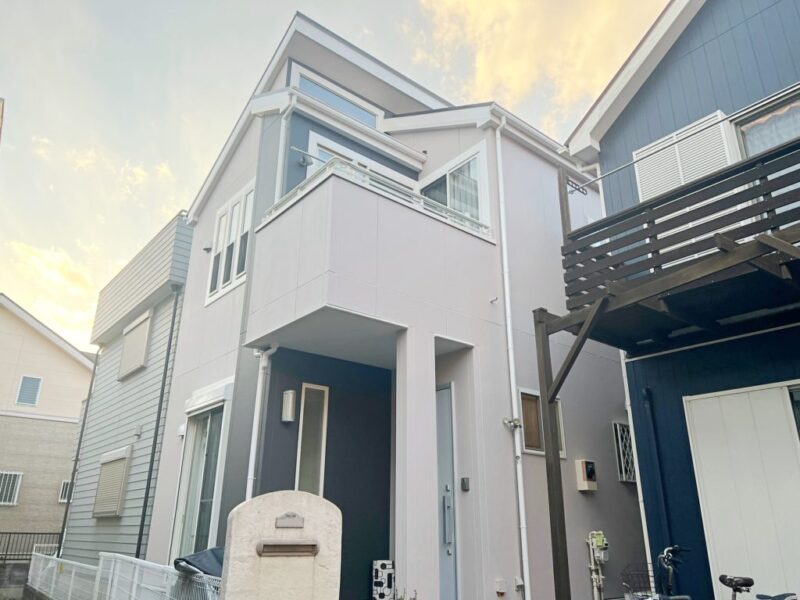 jirei-152-1 S様邸 外壁・屋根・付帯部塗装・バルコニー防水工事-施工事例 神戸の方にもおすすめ