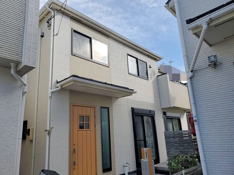 Y様邸 外壁・屋根・付帯部塗装バルコニー防水工事-施工前