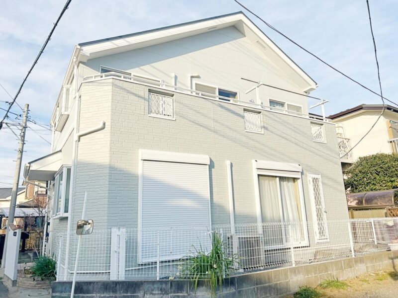 F様邸 外壁・屋根・付帯部塗装・バルコニー防水工事-施工事例 神戸の方にもおすすめ