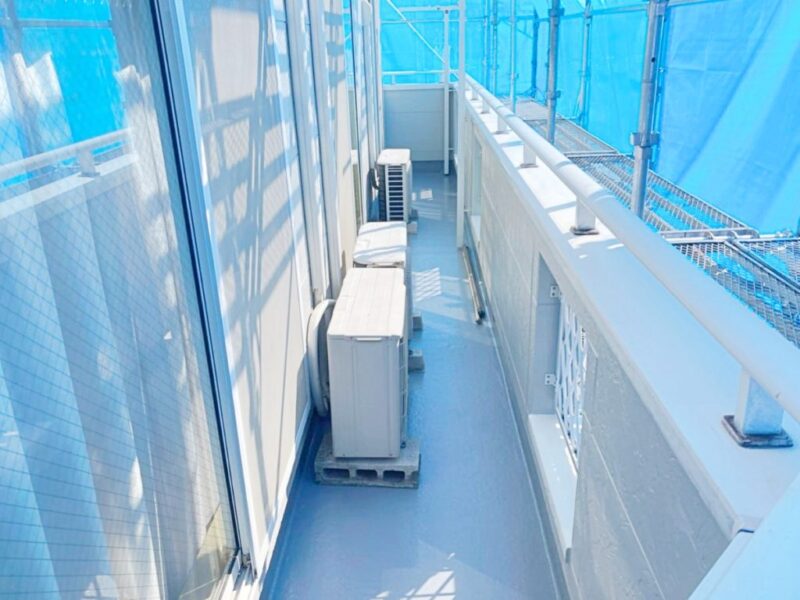 F様邸 外壁・屋根・付帯部塗装・バルコニー防水工事-施工事例 神戸の方にもおすすめ
