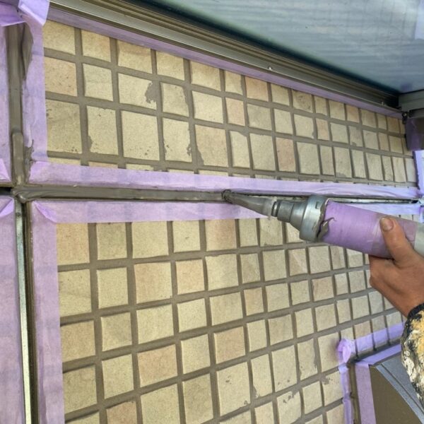 Y様邸 外壁・付帯部塗装工事-施工中写真