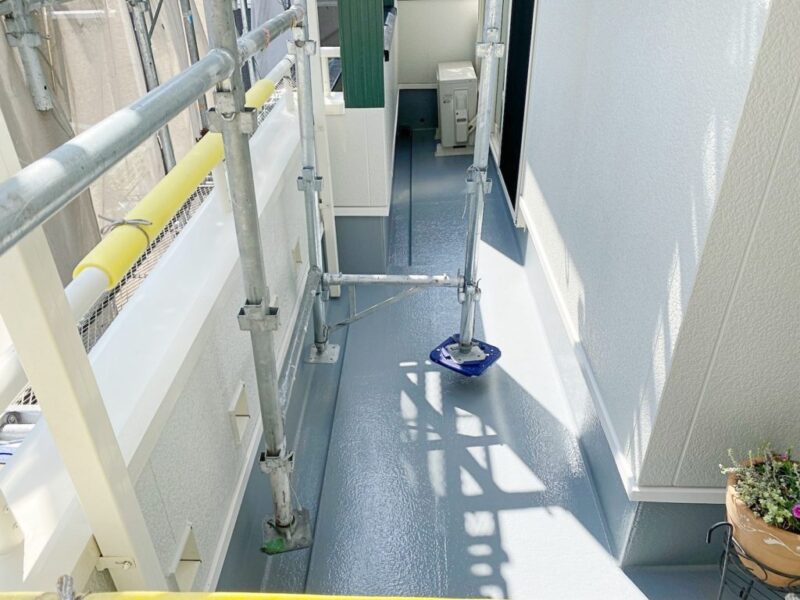 jirei-165-5 N様邸 外壁・屋根・付帯部塗装・バルコニー防水工事-施工事例 神戸の方にもおすすめ