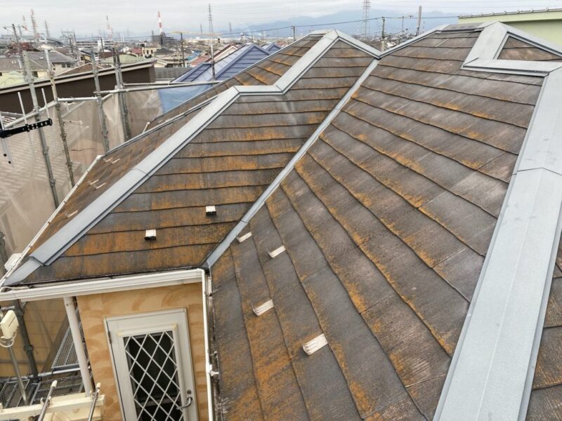 N様邸 外壁・屋根・付帯部塗装工事-施工前